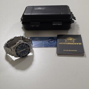 Addiesdive Retro Sword Dive Watch Japan NH35 Automatic Sapphire Date 200M AD2064